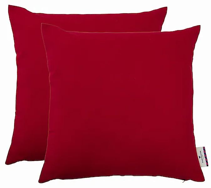 TOM TAILOR HOME Dekokissen »Dove«, unifarben, Kissenhüllen ohne Füllung, 2e günstig online kaufen