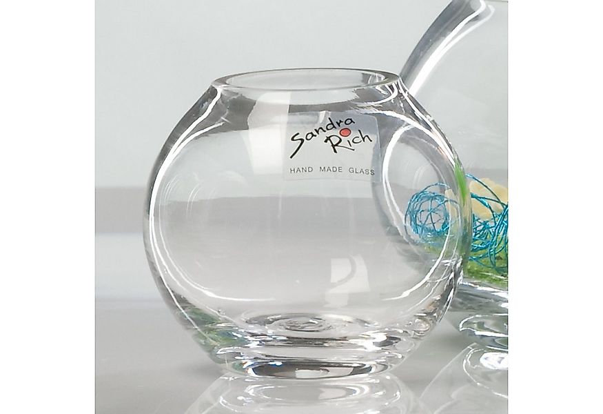 Sandra Rich Dekovase Glasvase Globe klar rund von Sandra Rich günstig online kaufen