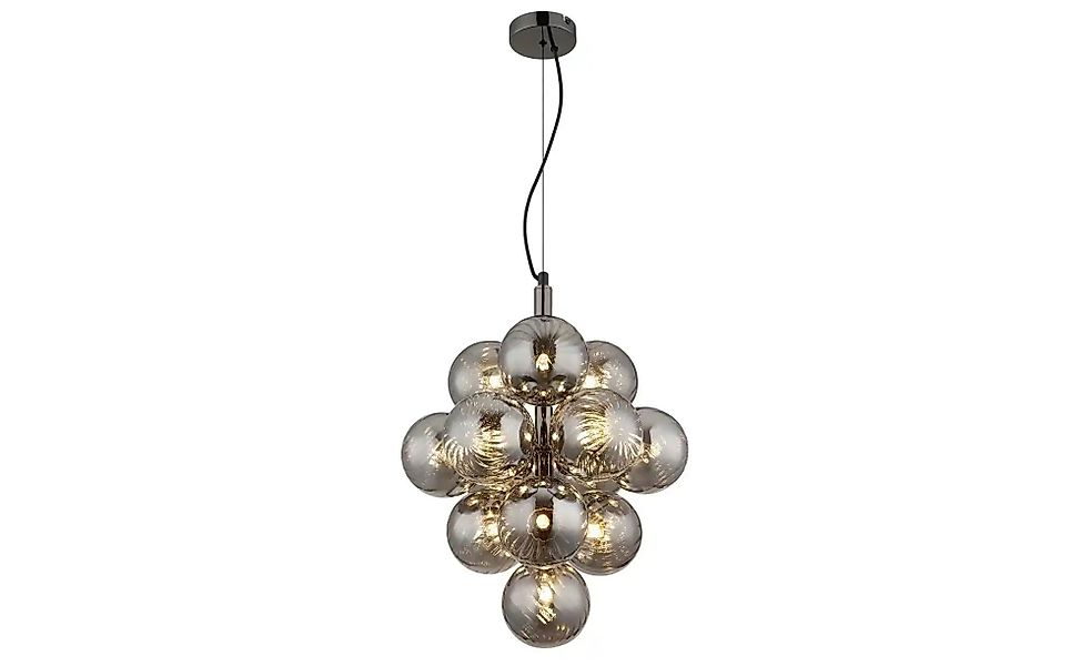 Globo Lighting Pendelleuchte   ¦ schwarz ¦ Maße (cm): B: 39,5 H: 120  Ø: 39 günstig online kaufen