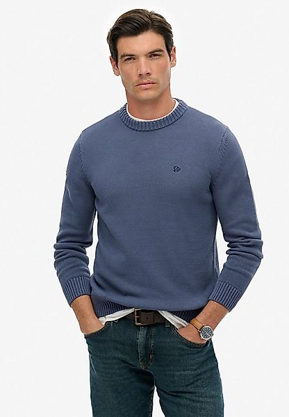 Superdry Strickpullover PREPPY COTTON JUMPER Baumwolle, regular fit günstig online kaufen