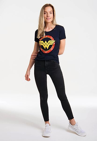 LOGOSHIRT T-Shirt "Wonder Woman Circle Logo", mit lizenziertem Print günstig online kaufen