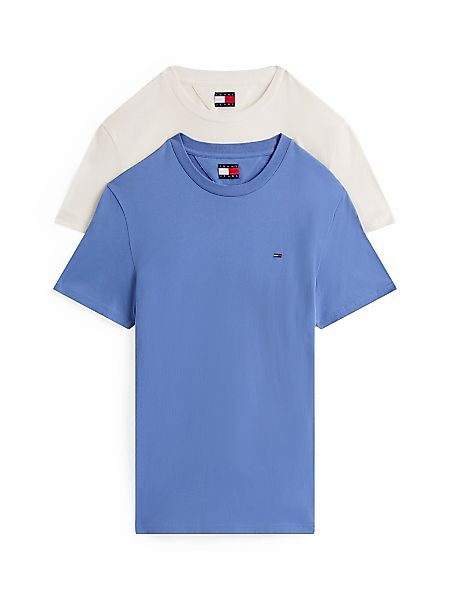 Tommy Jeans Rundhalsshirt "TJM XSLIM 2PACK JERSEY TEE EXT", (Packung, 2er-P günstig online kaufen
