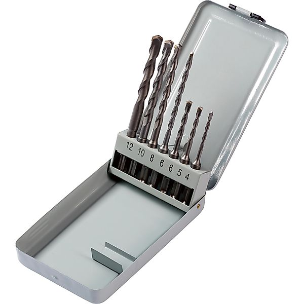 LUX-TOOLS Betonbohrer-Set SDS-Plus 7-teilig günstig online kaufen