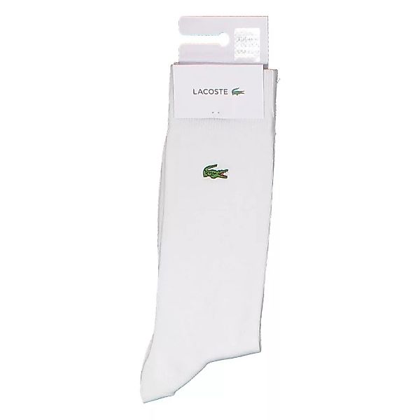 Lacoste Embroidered Cocodrile Blend Socken EU 36-40 White günstig online kaufen