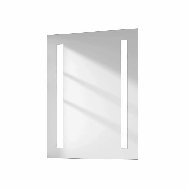 Emke LED Badspiegel 45 x 60 cm Badezimmerspiegel mit Kippschalter Anti-Besc günstig online kaufen