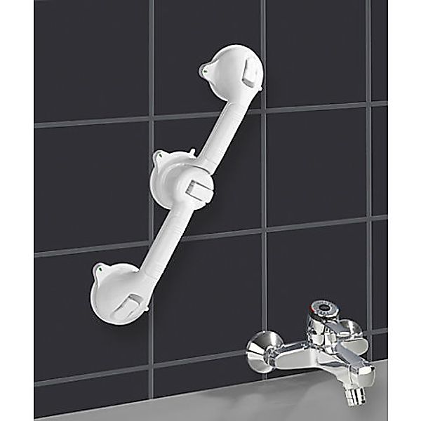 Wenko Wandgriff Secura Trio mit Ampelfunktion Weiß günstig online kaufen