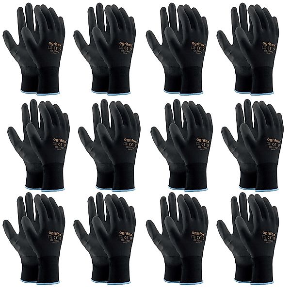 TSB Werk Gartenhandschuhe 12x Arbeitshandschuhe Mechanikerhandschuhe günstig online kaufen