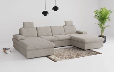 sit&more Wohnlandschaft Moreno U-Form, B: 309 günstig online kaufen