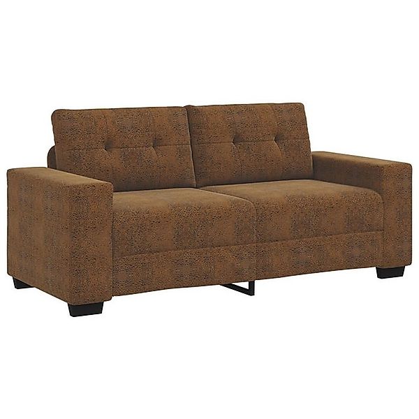 vidaXL Sofa Loveseat Sofa Braun 140 cm Kunstleder, 1 Teile günstig online kaufen
