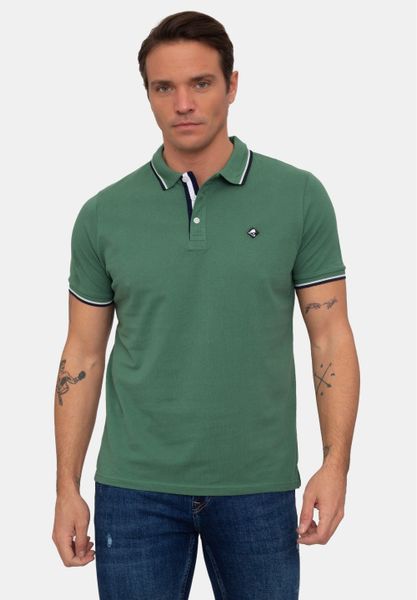 SIR RAYMOND TAILOR Poloshirt mit klassischem Kragen und kurzer Knopfleiste günstig online kaufen