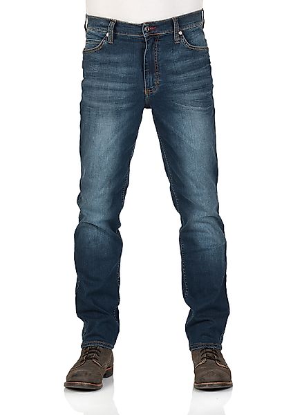 Mustang Herren Jeans Tramper - Tapered Fit - Blau - Denim Blue günstig online kaufen