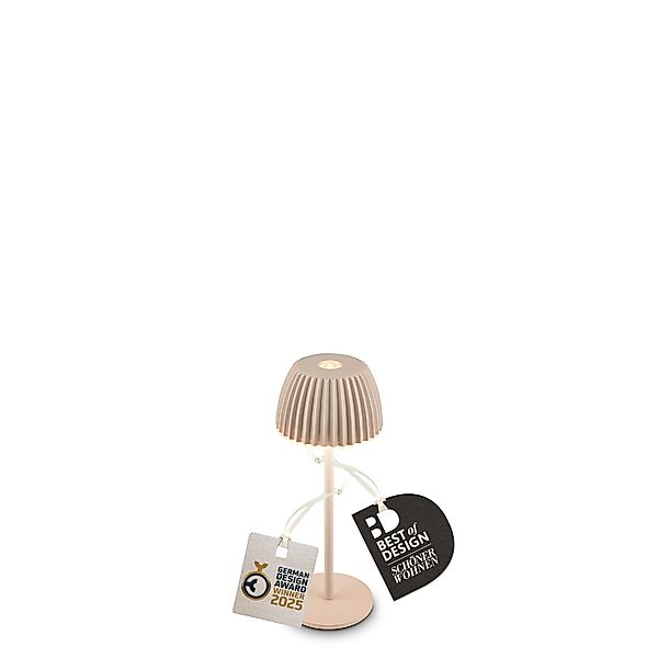 Briloner Leuchten LED Tischleuchte Riffle Tischlampe günstig online kaufen