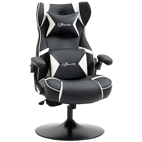 Vinsetto Schreibtischstuhl höhenverstellbarer Gaming Stuhl mit günstig online kaufen