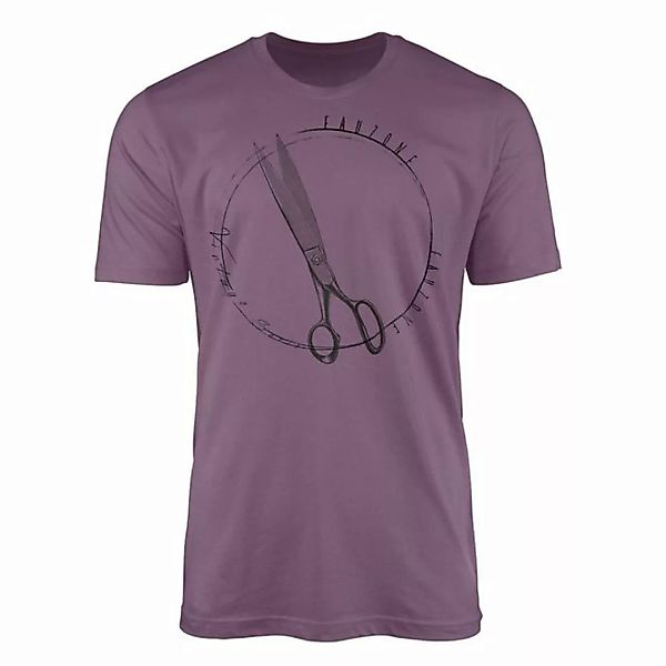 Sinus Art T-Shirt Vintage Herren T-Shirt Schere günstig online kaufen