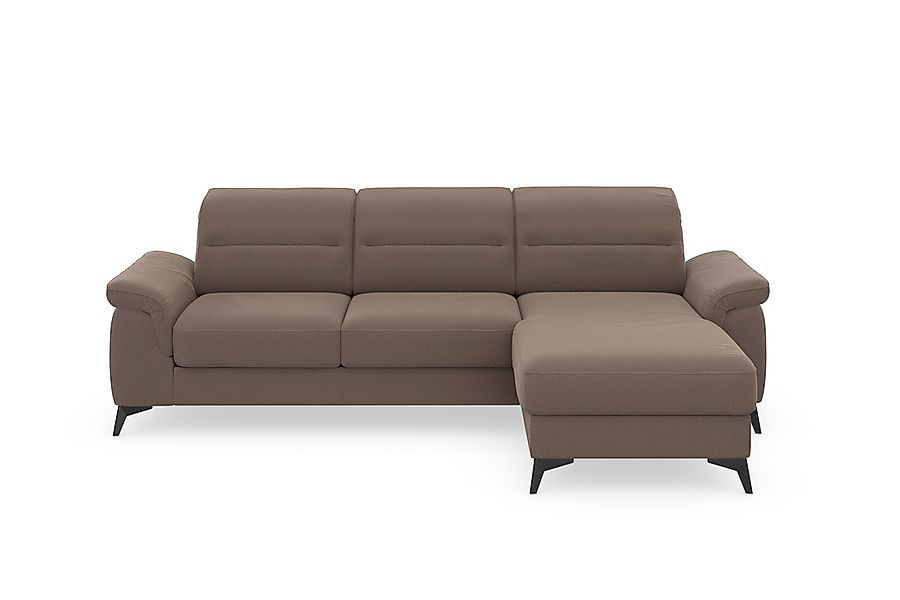 sit&more Ecksofa »Sinatra L-Form« mit Recamiere, optional mit Kopfteilverst günstig online kaufen