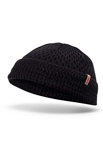 Djinns Beanie Djinns Beanie SUPER SHORT BEANIE PLAINLACE Black Schwarz günstig online kaufen