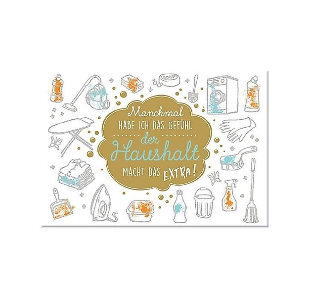 Sheepworld Dekofigur Magnet - mit Umschlag -Haushalt - ca. 8,2 x 6 cm günstig online kaufen