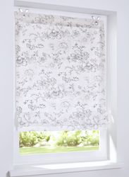 Kutti Raffrollo "Joy" mit Hakenaufhängung ohne Bohren freihängend Baumwolle günstig online kaufen