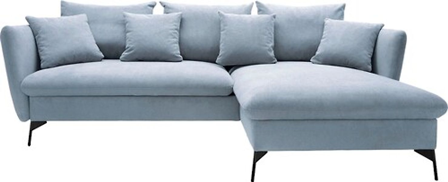andas Ecksofa »LIVORNO,258 cm, L-Form,« Schlaffunktion u. Bettkasten (139/2 günstig online kaufen
