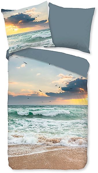 PURE luxury collection Wendebettwäsche »Samui«, Mikrofaser, Pflegeleicht, R günstig online kaufen