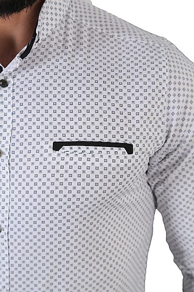 Megaman Jeans Langarmhemd Megaman Herren Freizeit-Hemd günstig online kaufen
