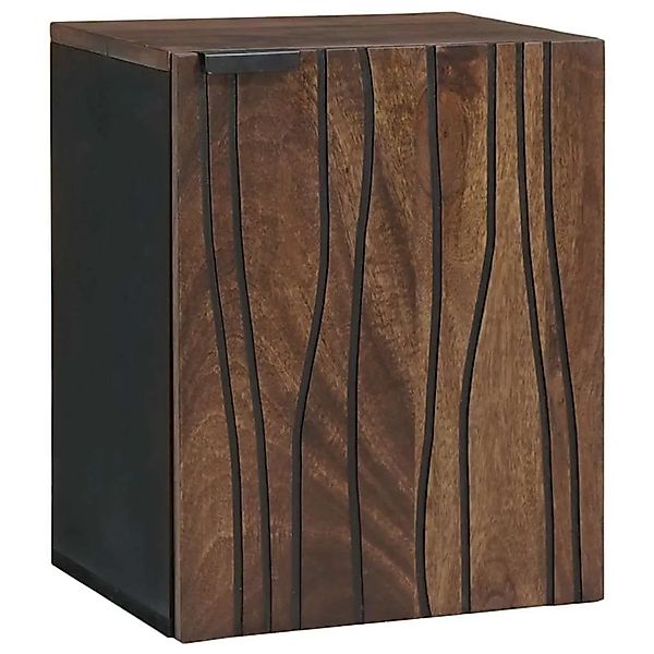 vidaXL Waschbeckenschrank Walnuss 38 x 33,5 x 48 cm Holzwerkstoff 4018028 günstig online kaufen