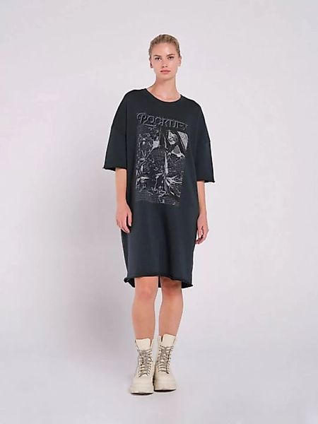 Rockupy Shirtkleid in Anthrazit Caitlin mit eindrucksvollem Print günstig online kaufen