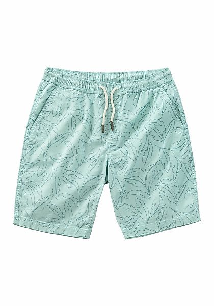 John Devin Shorts "Bermuda", kurze Hose aus elastischer, gewebter Baumwollq günstig online kaufen