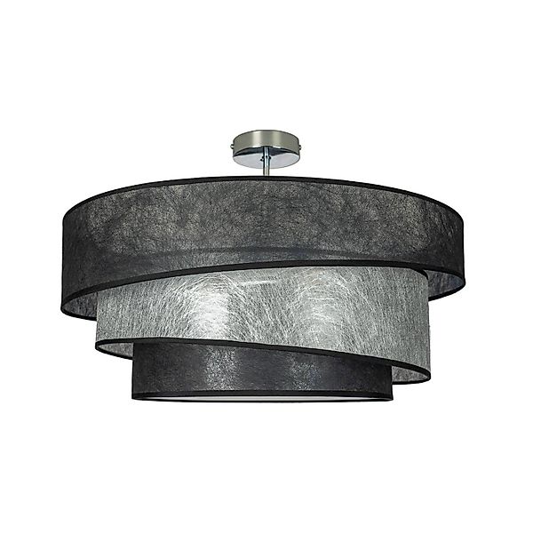 Lindby Deckenlampe Ayvira 9639559 Modern in Schwarz aus Metall 3-flammig E2 günstig online kaufen