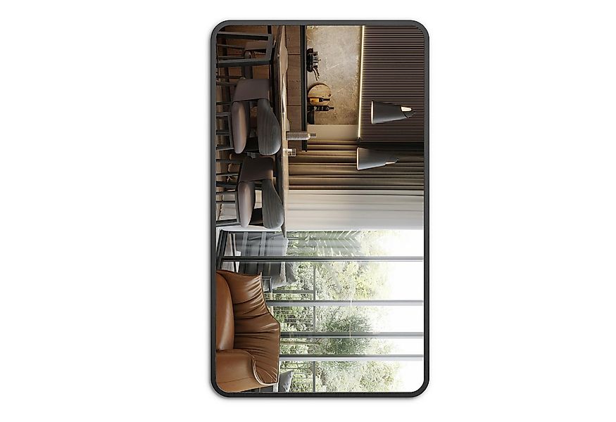 Boromal Ganzkörperspiegel 120x70 100x70 Spiegel Flur Wand groß (Wandspiegel günstig online kaufen