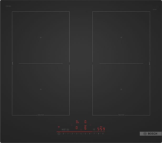 BOSCH Induktions-Kochfeld "PVQ61CHB1E" Moderne matte Optik: 5x weniger sich günstig online kaufen