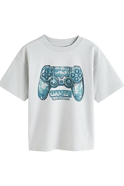 Next Print-Shirt Relaxed Fit Kurzarm-T-Shirt mit Grafikprint (1-tlg) günstig online kaufen