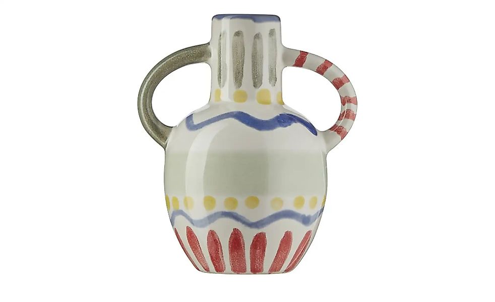 HOME STORY Vase   ¦ mehrfarbig ¦ Steingut ¦ Maße (cm): B: 9,5 H: 15 Accesso günstig online kaufen