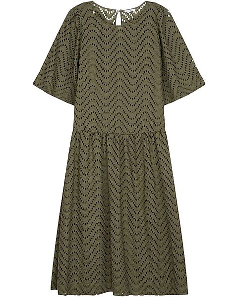 seidensticker Midikleid Kleid mit Lochmuster günstig online kaufen