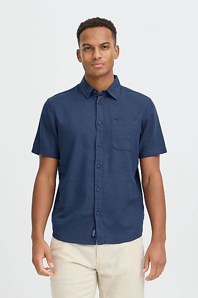 Blend Leinenhemd "BHMLins" Stilvolles Kurzarmhemd aus Leinenmix günstig online kaufen