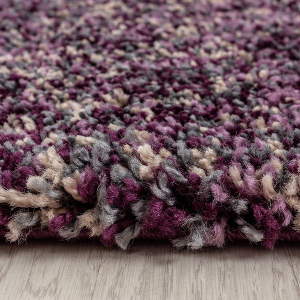 Teppium Teppich Meliert Design, Rund, Höhe: günstig online kaufen