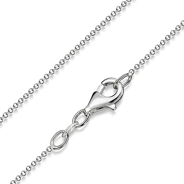 Materia Gliederkette Damen Silber Kugelkette fein günstig online kaufen