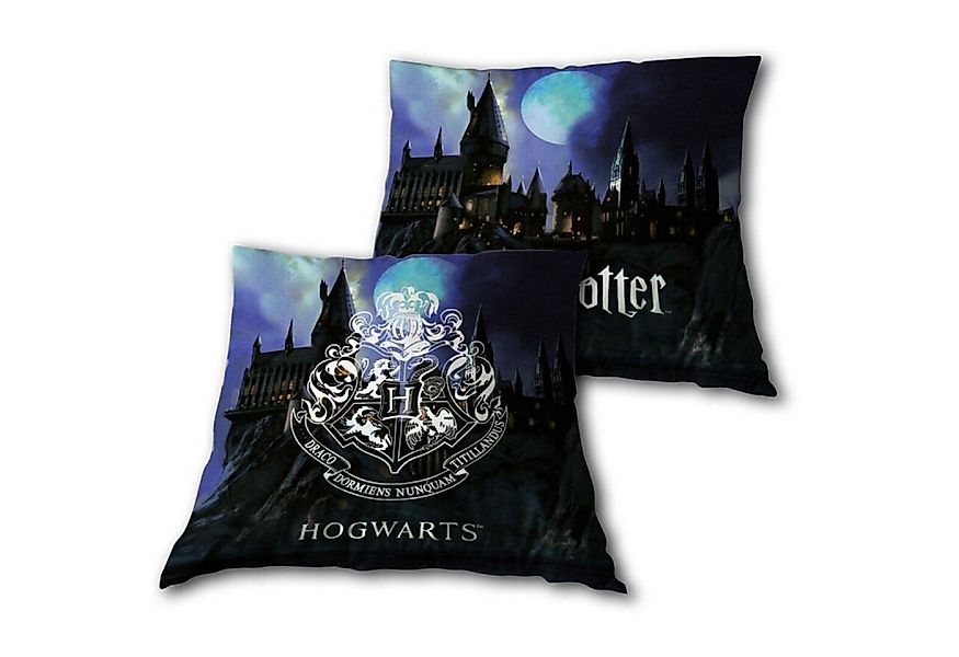Harry Potter Dekokissen 1x Stück Kopfkissen – Weich Kissen 35x35 cm günstig online kaufen