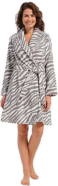 Pastunette Damenbademantel Damen Bademantel, Kurz, Baumwolle, Schalkragen, günstig online kaufen