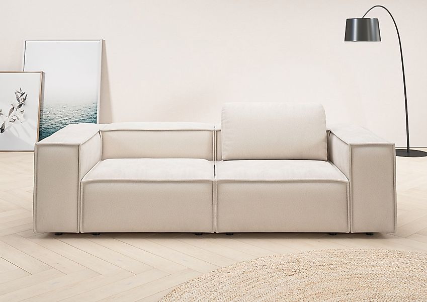 Home affaire 2-Sitzer "Watertown, modernes Sofa 246 cm breit, auch in Feinc günstig online kaufen