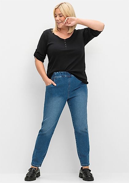 Sheego T-Shirt 3/4-Arm-Shirt günstig online kaufen