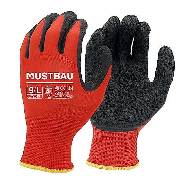 Mustbau Arbeitshandschuhe (12-St) Gartenhandschuhe Montagehandschuhe,12/6/3 günstig online kaufen
