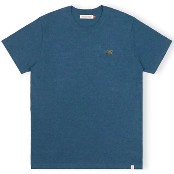 Revolution  T-Shirts & Poloshirts T-Shirt Regular 1284 2CV - Dustblue günstig online kaufen