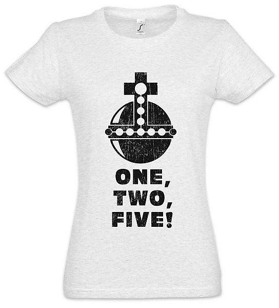 Urban Backwoods Print-Shirt One Two Five Damen T-Shirt Monty Fun Knights Py günstig online kaufen