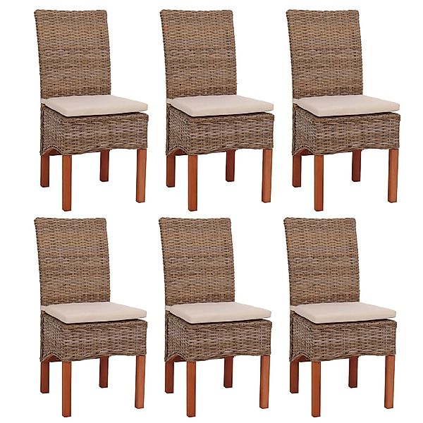 MCW Esszimmerstuhl Var 6er-Set mit Sitzkissen günstig online kaufen