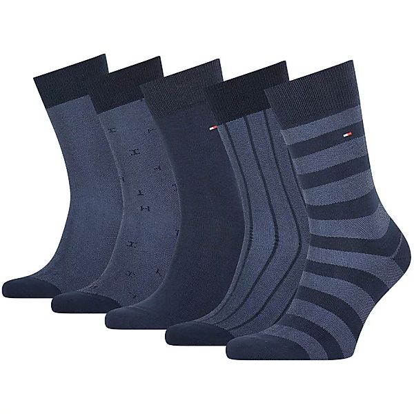 Tommy Hilfiger Birdeye Geschenkbox Socken 5 Paare EU 39-42 Black günstig online kaufen