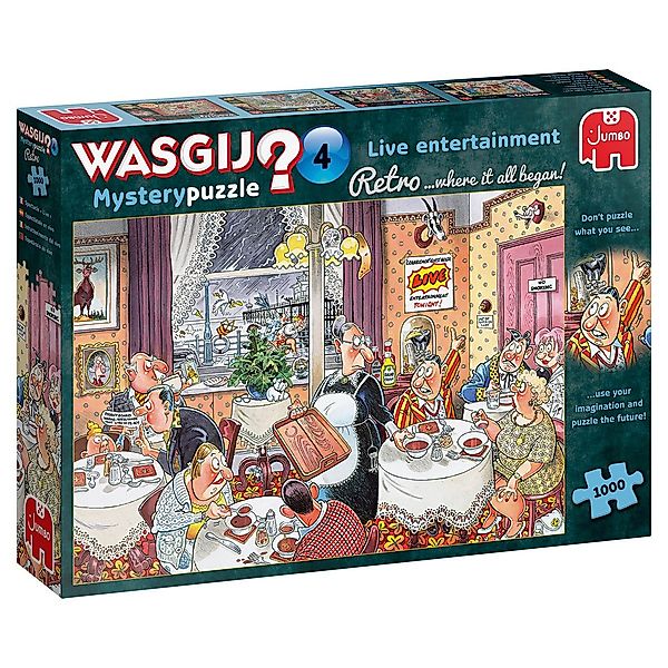 Jumbo Spiele Puzzle Wasgij Mystery Retro günstig online kaufen
