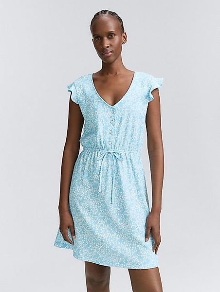 TOM TAILOR Denim Sommerkleid Mini-Kleid mit Muster günstig online kaufen