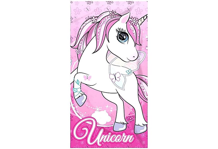 Mister License Company Badetuch Einhorn, Mikrofaser, Mädchen Strandtuch 70 günstig online kaufen