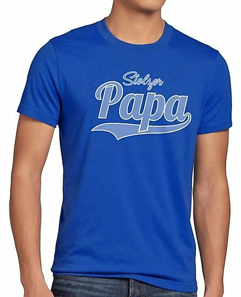 style3 Print-Shirt Herren T-Shirt Stolzer Papa Vater Dad Spruchshirt Funshi günstig online kaufen